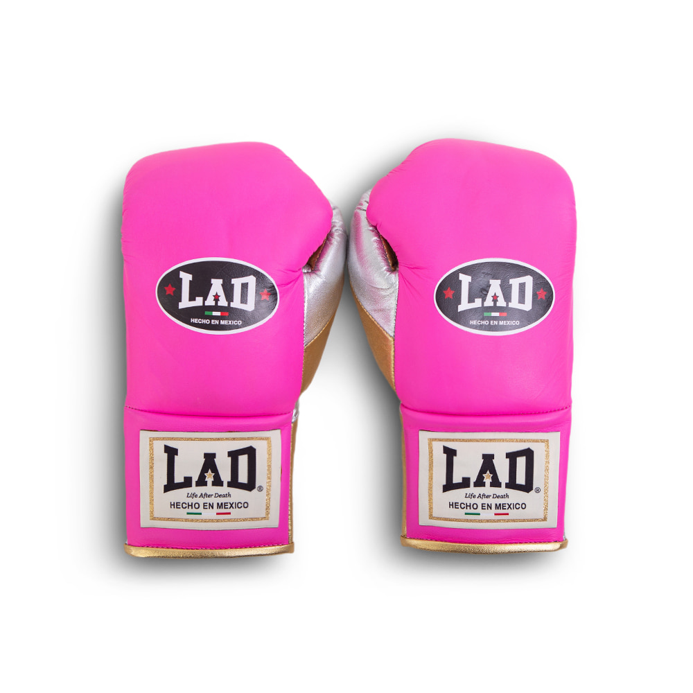 LADFG1006 Fight Gloves 10oz - Pink
